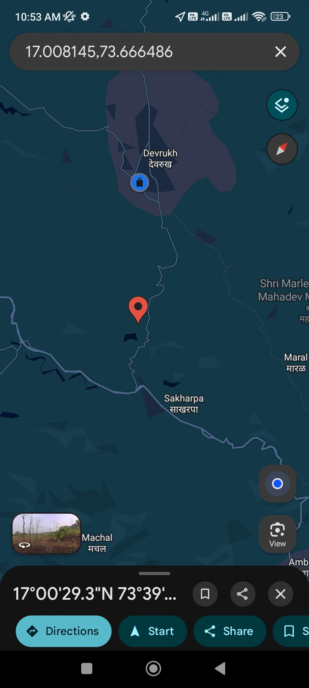 Location Map — Agriculture Land for Sale in Ganeshgule, Maharashtra