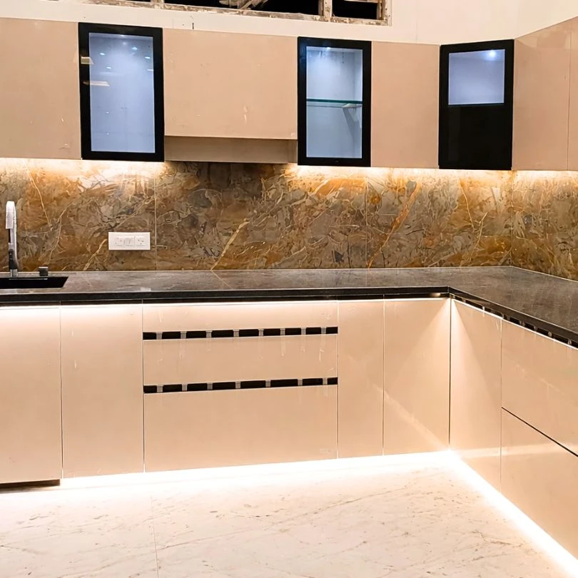 Kitchen — Residential House for Rent in Kargi Chowk, Dehradun