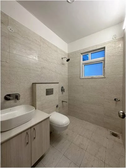 Bathroom — Residential House for Rent in Kargi Chowk, Dehradun