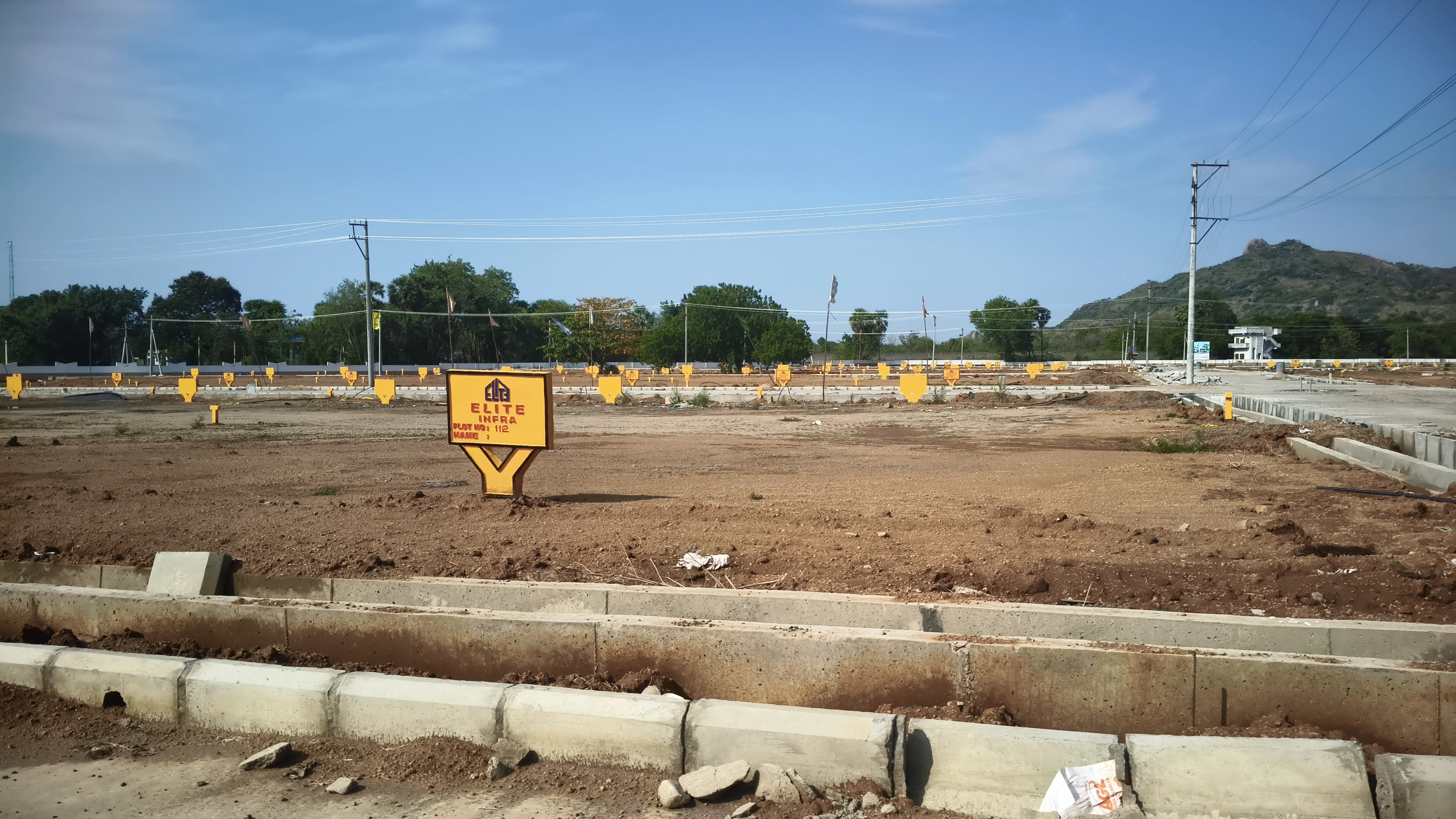 Site View — Plot for Sale in Dokiparru, Andhra Pradesh