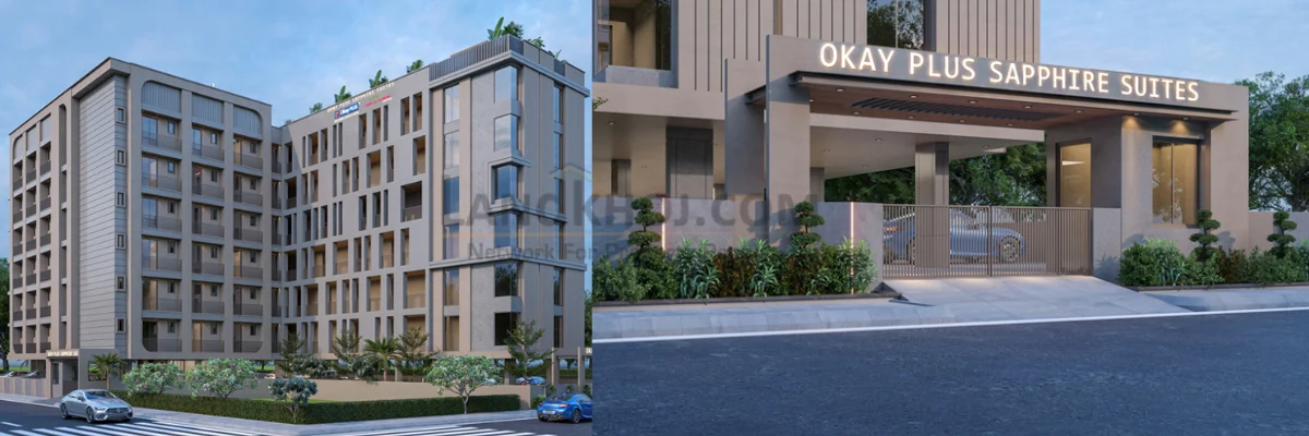 Okay Plus Sapphire Suites residential project in Jaipur