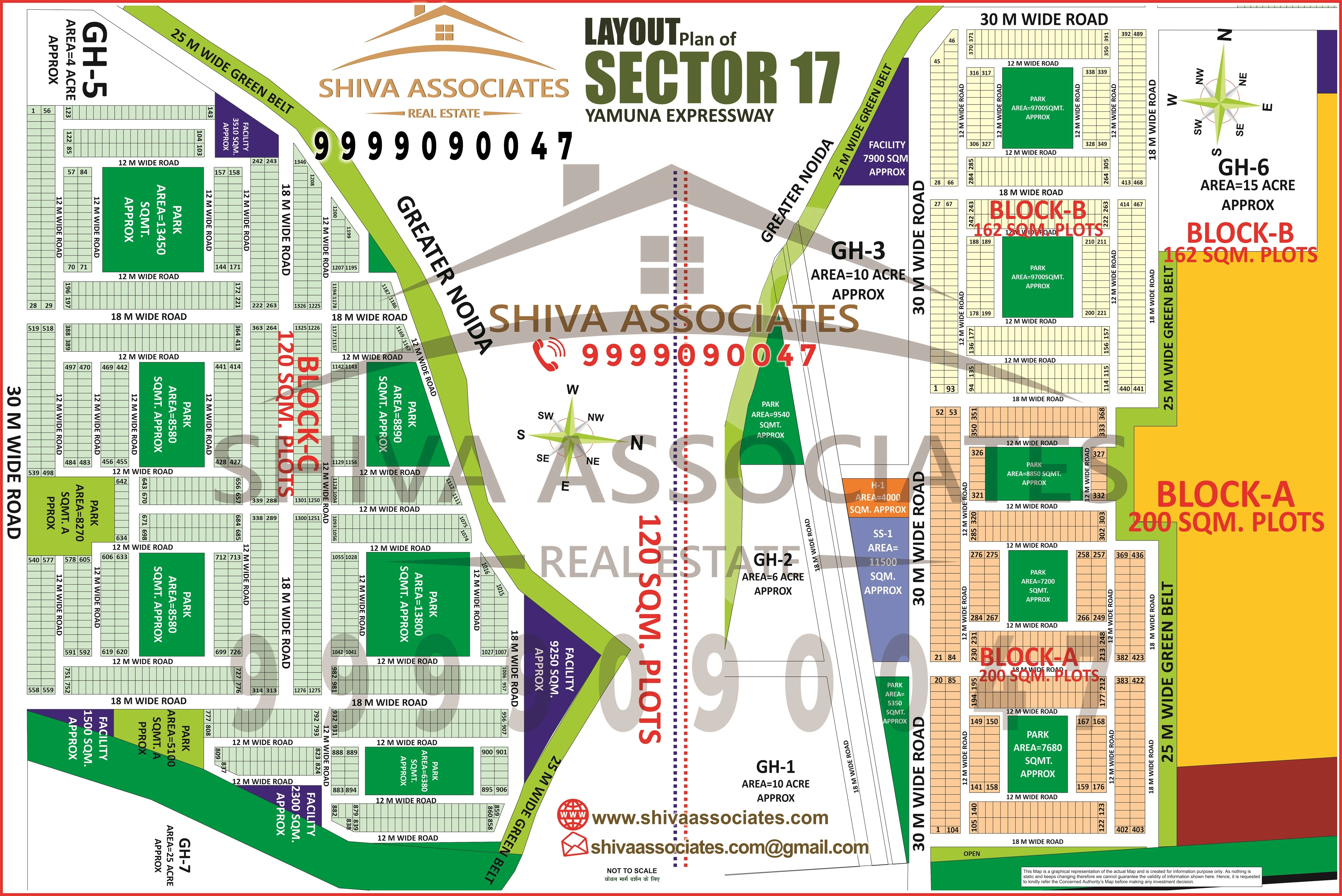 Location Map — Plot for Sale in Yamuna Expressway, Greater Noida