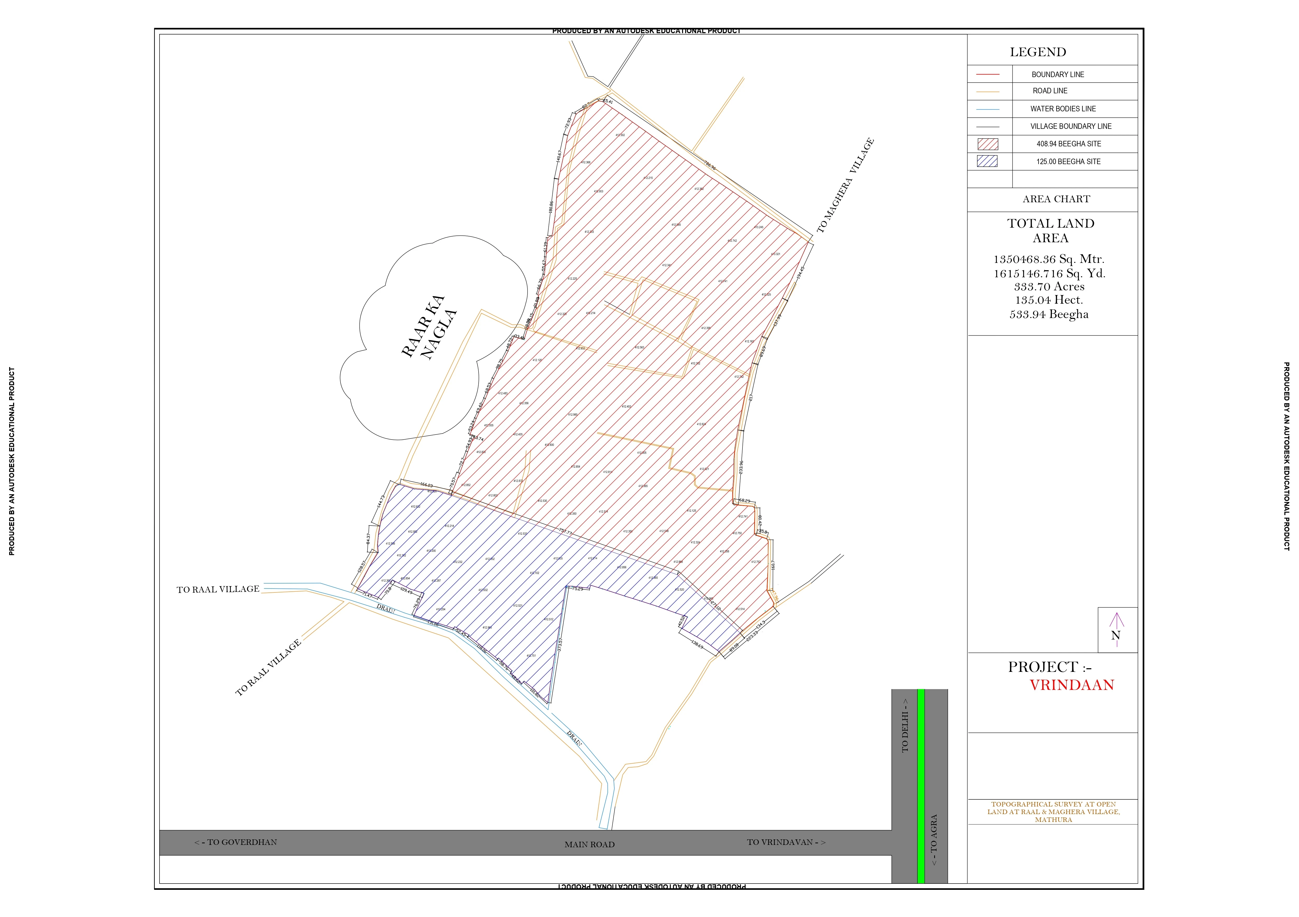 Master Plan — Agriculture Land for Sale in Vrindavan, Uttar Pradesh