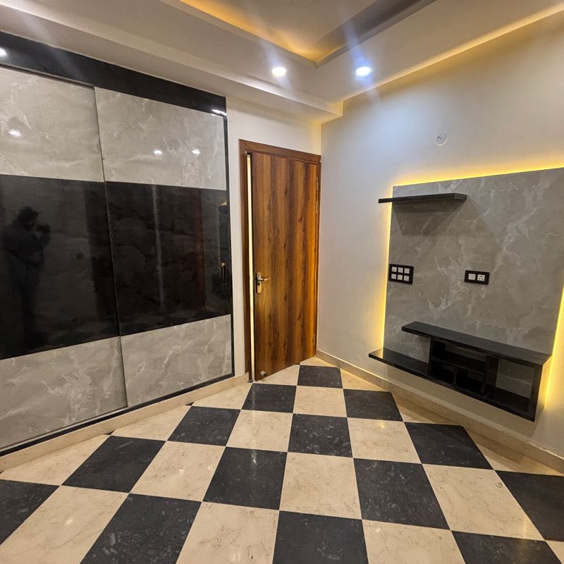 Living Room — 3 BHK Builder Floor for Sale in Vikaspuri, Delhi