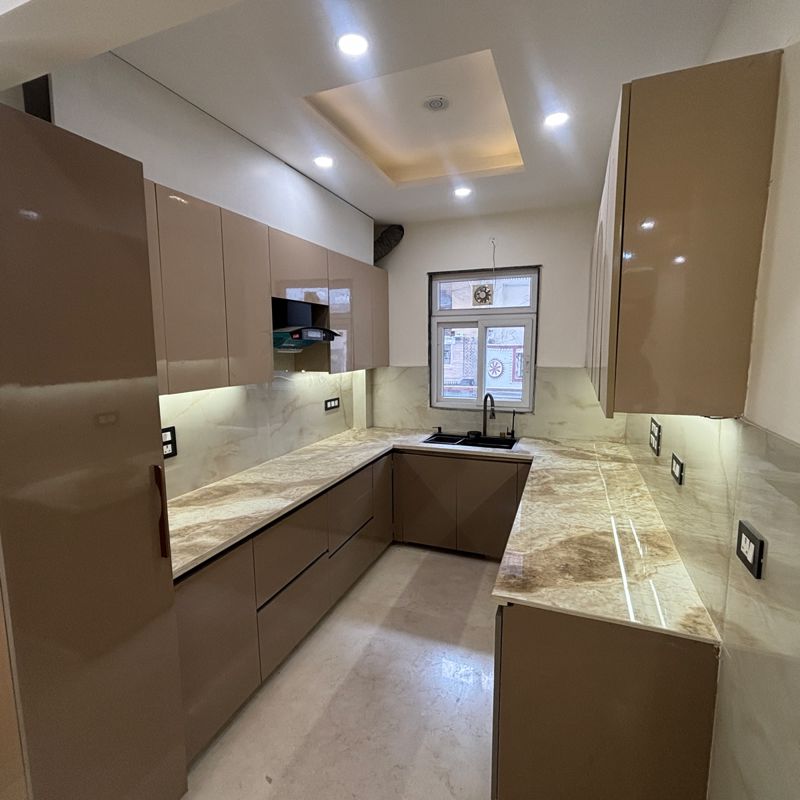 Kitchen — 3 BHK Builder Floor for Sale in Vikaspuri, Delhi