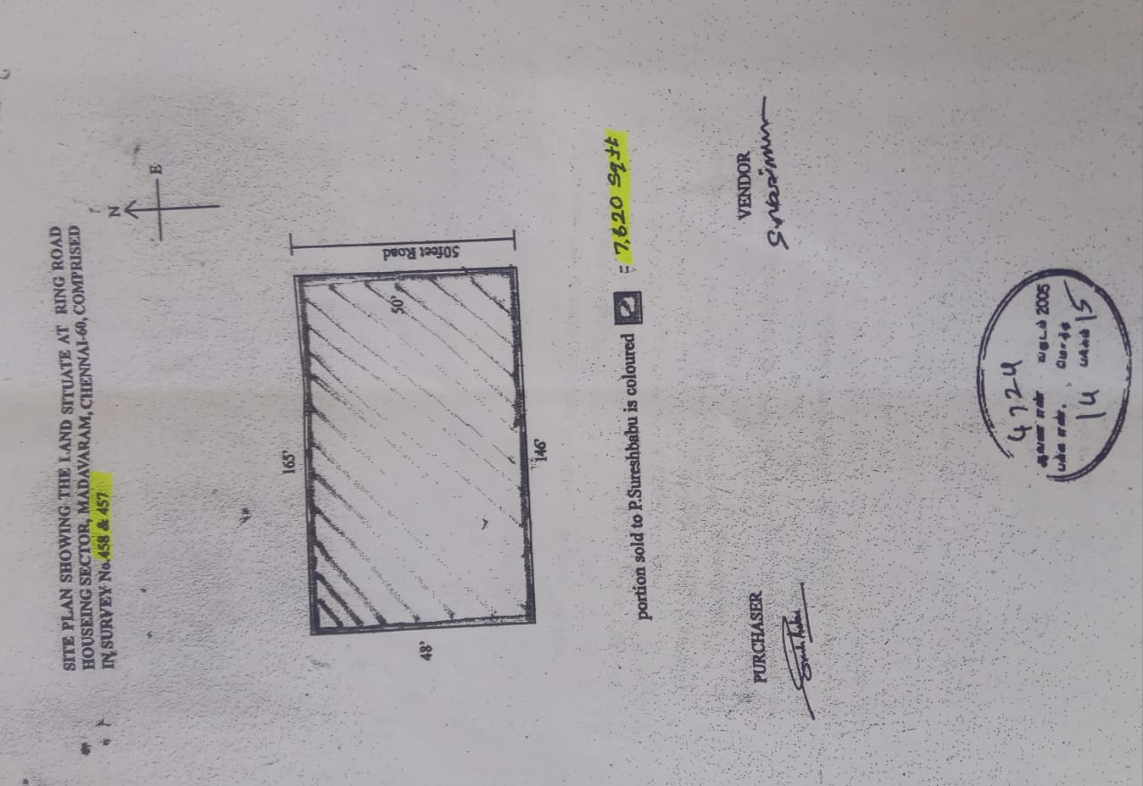 Property Image — Plot for Sale in Madhavaram, Chennai