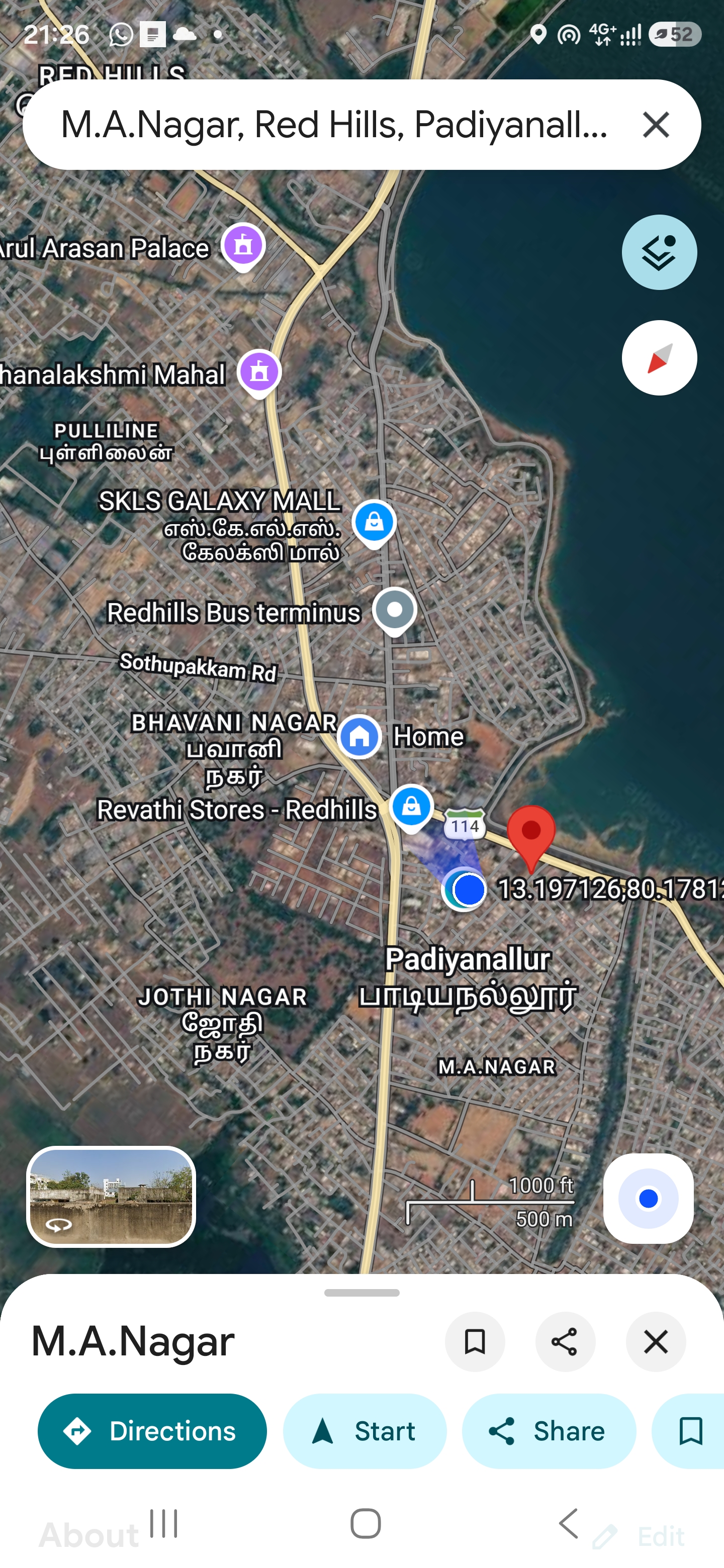 Commercial Plot for Sale in Redhills - Thiruvallur High Road, Chinnaekkadu