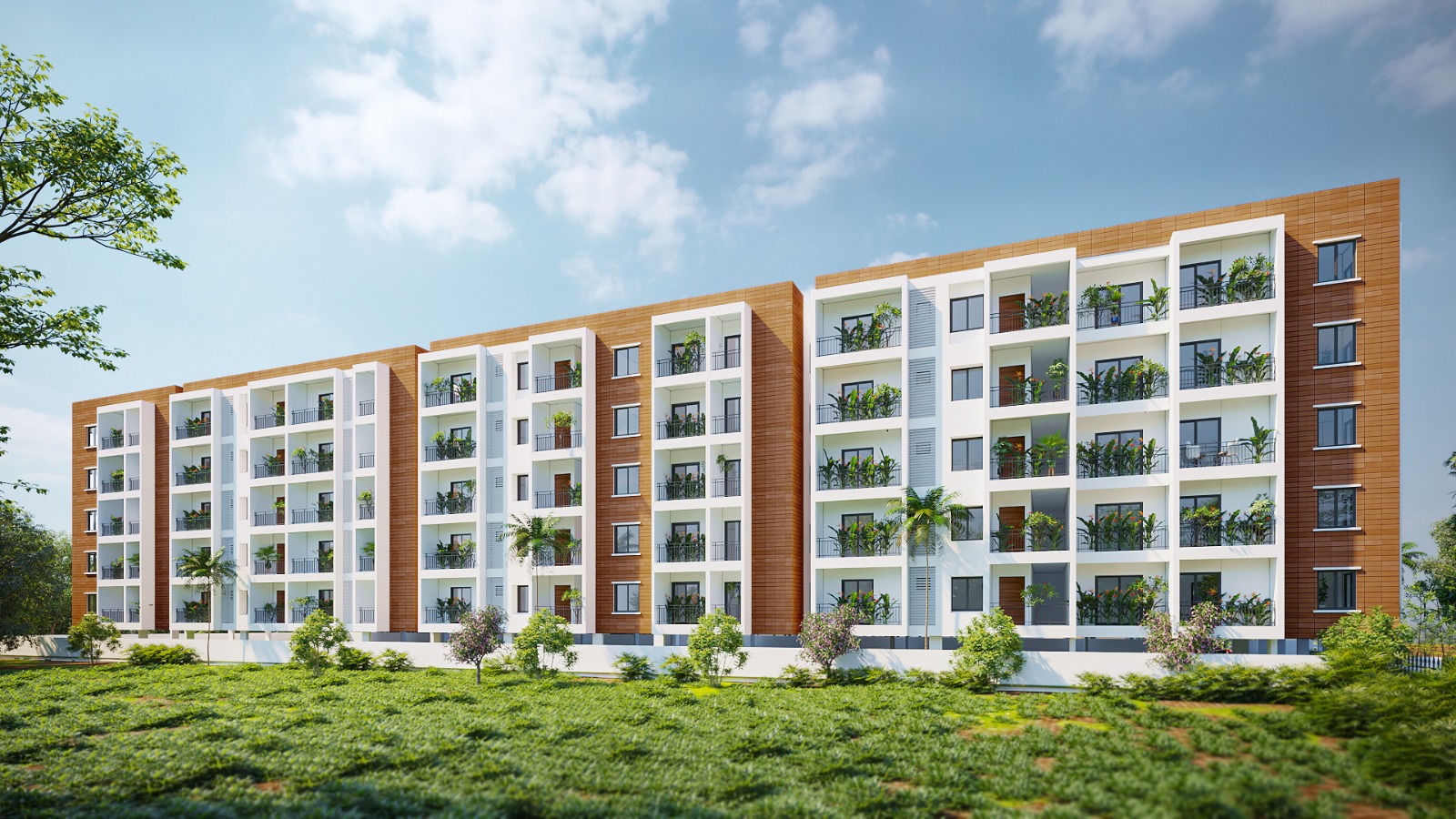 Site View — 2 BHK Flat for Sale in Ramamurthy Nagar, Bengaluru