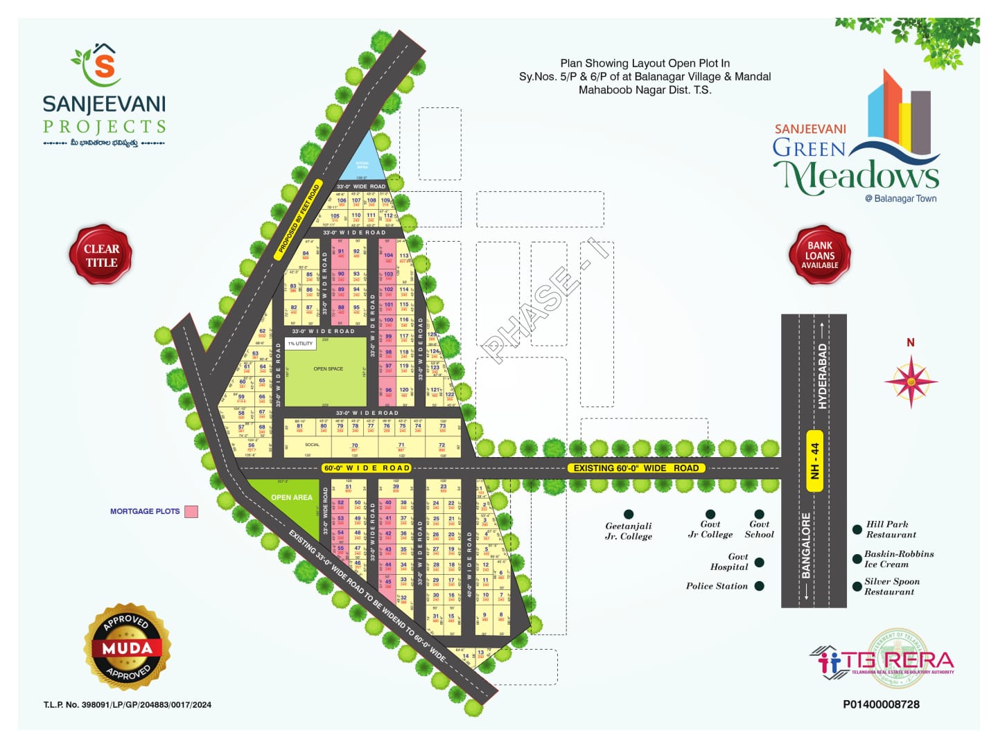 Property Image — Plot for Sale in Shadnagar, Farooqnagar