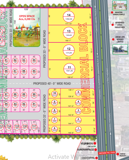 Property Image — Commercial Plot for Sale in Peddakaparthy, Telangana