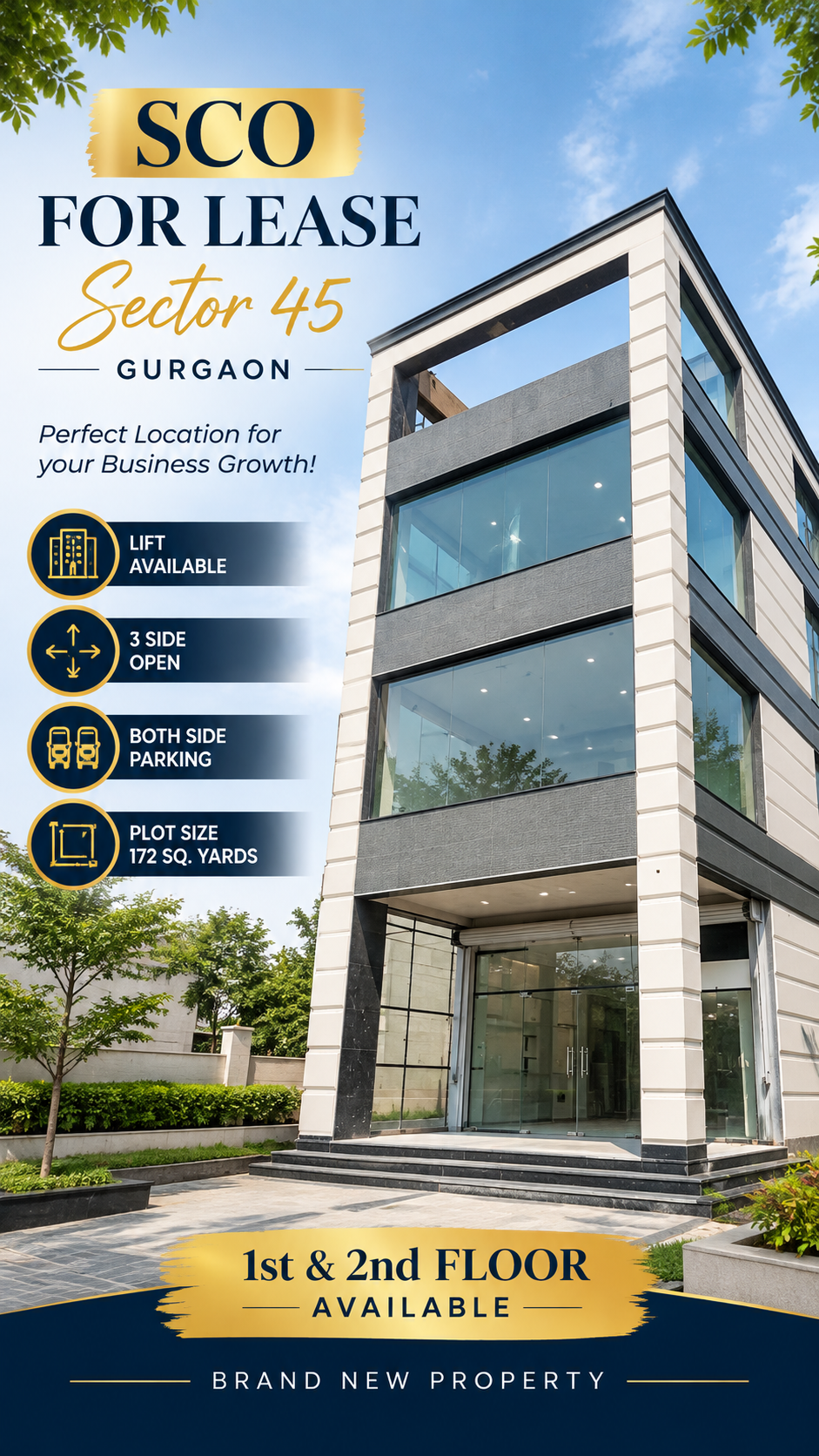 Office for Rent in Sector 45, Gurugram