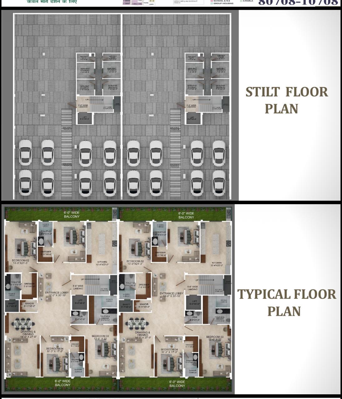 Property Image — 4 BHK Builder Floor for Sale in Sector 15 Part 2, Gurugram
