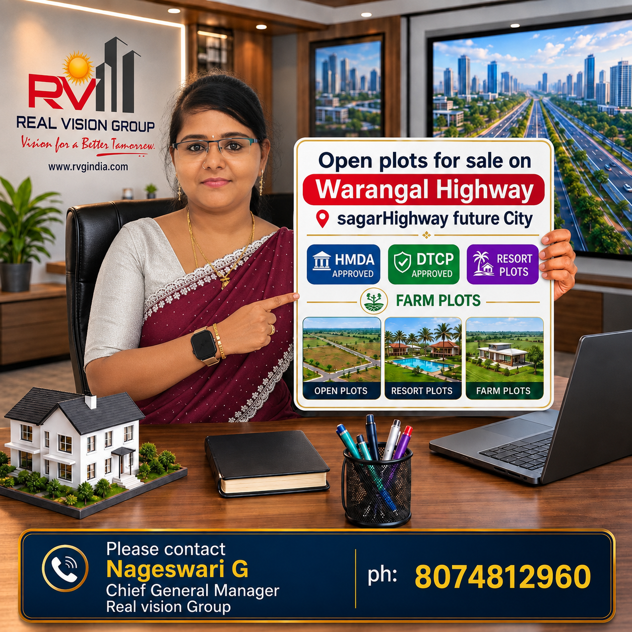Property Image — Plot for Sale in Kunoor, Telangana