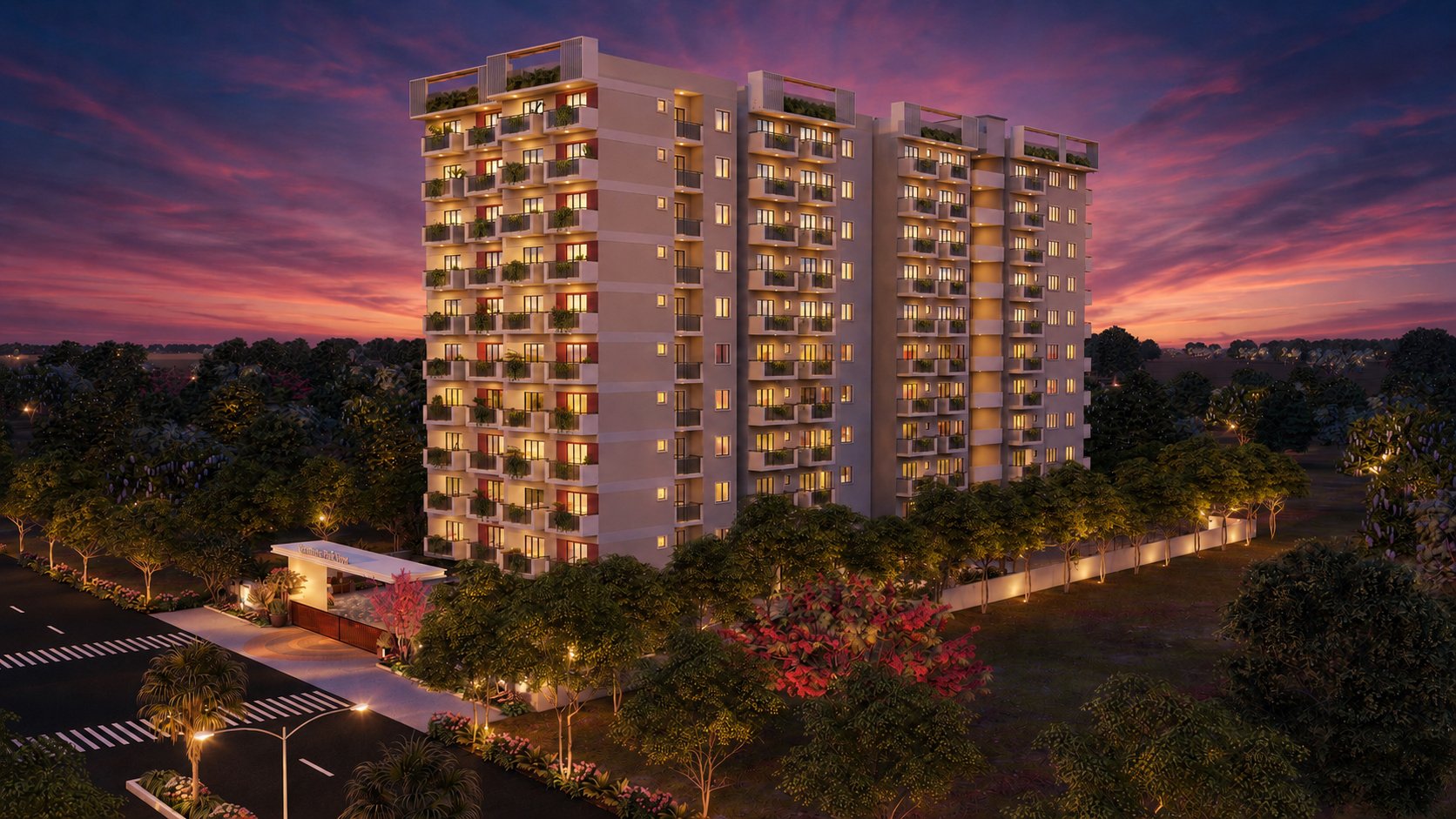 Property Image — 2 BHK Flat for Sale in Hoskote, Karnataka
