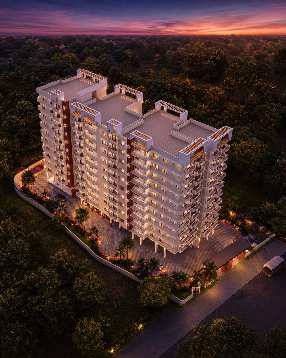 Property Image — 2 BHK Flat for Sale in Hoskote, Karnataka