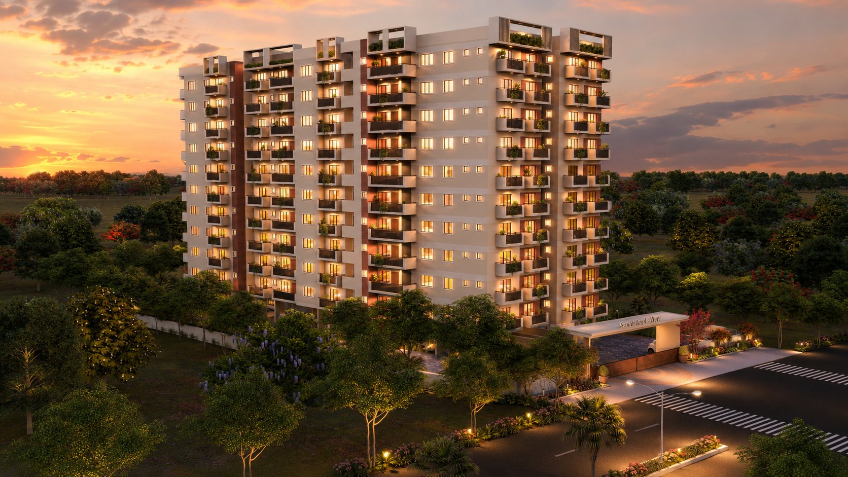 Property Image — 2 BHK Flat for Sale in Hoskote, Karnataka